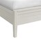 Alaterre Furniture Arden Panel Wood King Bed, Driftwood White ANAN4031 - alternate 2